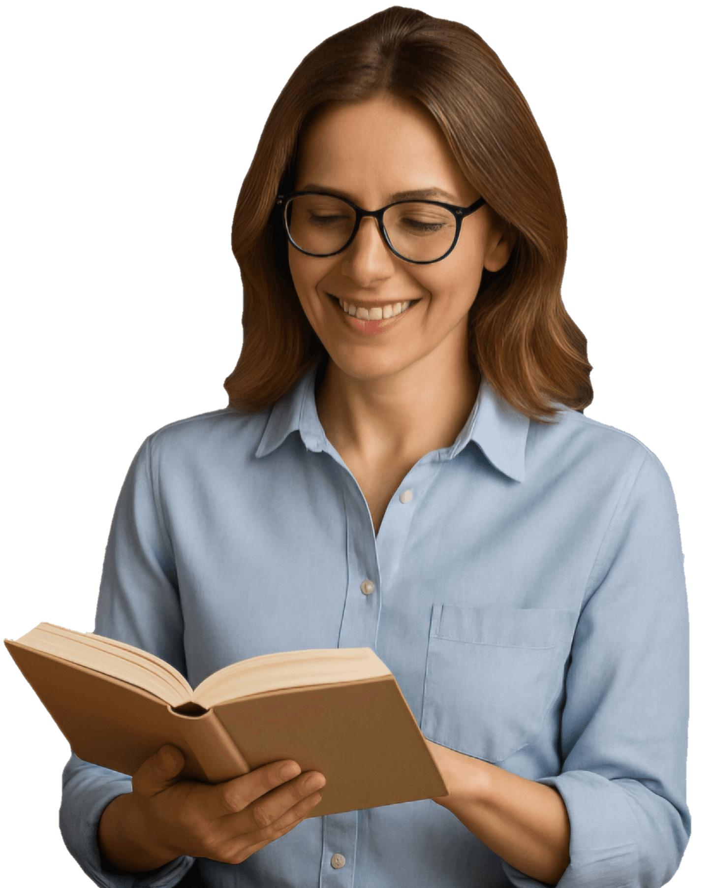 hero Girl reading book